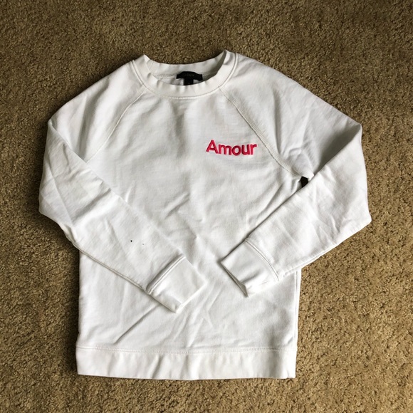 J. Crew Tops - JCrew Amour Sweatshirt XS